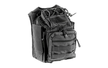 Picture of NcSTAR First Responder Utility Bag, Nylon, Gray, MOLLE / PALS Webbing, Rear Concealed Carry Pocket, Shoulder Strap CVFRB2918U