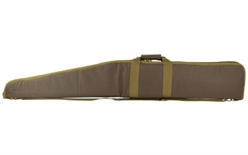 Picture of NcSTAR 2958 Series Shotgun Case, Brown, Nylon, 54" Length, Metal Lockable Zipper Pulls, Includes Adjustable 2" Shoulder Strap with Shoulder Pad CVSHW2958-54
