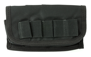 Picture of NcSTAR Shot Shell Pouch, Nylon, Black, MOLLE Straps for Attachment, Holds 17 Shot Shells CV12SHCB