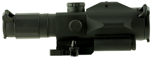 Picture of NcStar SRT Gen 3 Black Hardcoat Anodized 3-9x40mm Illuminated P4 Sniper Reticle Green Laser VSRTP3940GV3