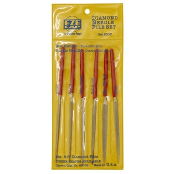 Picture of Eze-Lap Diamond EZE-LAP DIAMOND NEEDLE FILE 600 SET, FINE STEEL 600F