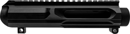 Picture of NEW FRONTIER C10 UPPER RECVR AR10 SIDE CHARGER BILLET BLK. C10-NRSC