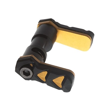 Picture of Tyrant Cnc NEXGEN 45/90 SAFETY SELECTOR AMBIDEXTROUS FOR AR15 GOLD TD-SSAR-GOLD