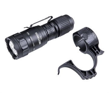 Picture of Nextorch Tactical Flashlight Set Black 1300 Lumens TA21-SET
