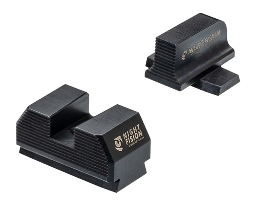 Picture of Night Fision Night Fision Blacked Out Stealth Optic Height Sights    SIG-180-240-238-ZXZX