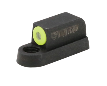 Picture of Night Fision Tritium Front Sight for CZ-USA Green Tritium Yellow Outline Front Sight CZ P-07/P-09/P-10 CZU075001YGXX