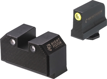Picture of Night Fision Optics Ready Stealth Lower 1/3rd Night Sight Set for Glock 17/19/34 w/ RMR/507C/SRO/ACRO GLK-001-330-353-YGZG GLK001330353YGZG