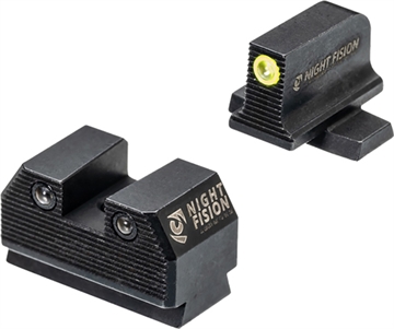 Picture of Night Fision Optics Ready Stealth Night Sight Set for Sig P320 w/ P-Series Dovetails SIG-180-289-287-YGZG SIG180289287YGZG