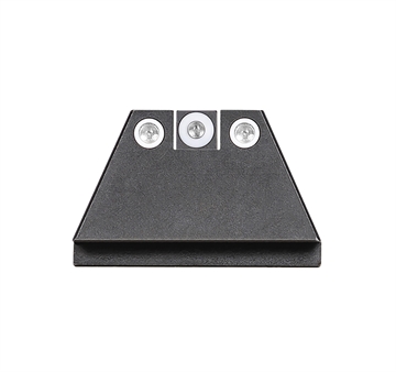 Picture of Night Fision Suppressor Height Sights For Glock Green Tritium White Outline Front Sight-Green Tritium White Outline Rear Sight Glock 17/17L/19 GLK004003WGW