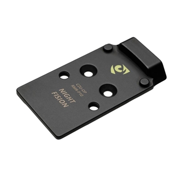 Picture of Night Fision Precision Optic Mounting Plate: RMR/507c to CZ-P10   CZU-OP-RMR-P10