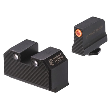 Picture of Night Fision Optics Ready Stealth Lower 1/3rd Night Sight Set for Walther PDP/PPQ w/ RMR/507C/508T WAL-277-330-353-OGZG