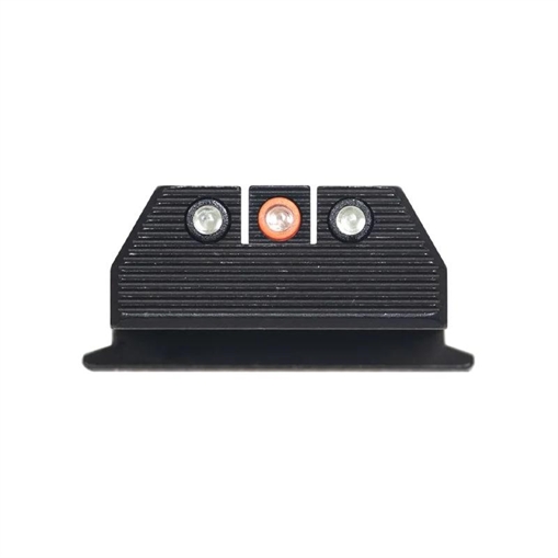 Picture of Night Fision Optics Ready Stealth Night Sight Set Orange Front Black Back for S&W M&P 9 Shield Plus SAW-204-215-290-OGZG