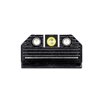 Picture of Night Fision Optics Ready Stealth Night Sight Set Yellow Front Black Back for Springfield Hellcat SPR-229-248-268-YGZG