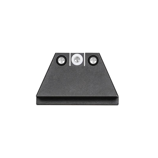 Picture of Night Fision Suppressor Height Sights For Glock Green Tritium White Outline Front Sight-Green Tritium Black Outline Rear Sight Glock 17/17L/19 GLK004003WGZ
