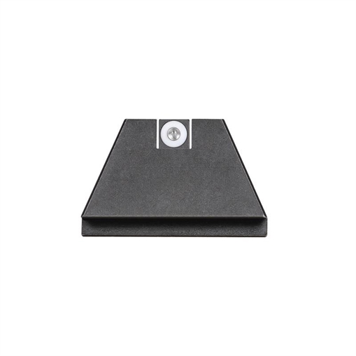 Picture of Night Fision Suppressor Height Sights For Glock Green Tritium White Outline Front Sight-Black/Blank Rear Sight Glock 17/17L/19 GLK004013WGZ