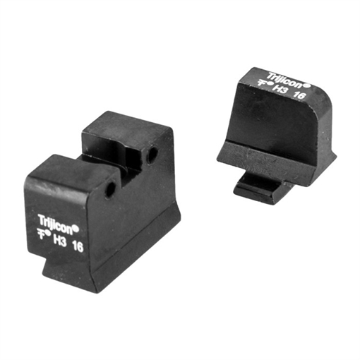 Picture of Trijicon NIGHT SIGHT SET, WHITE FRONT & REAR, SIG SAUER 40S&W/45ACP 600914