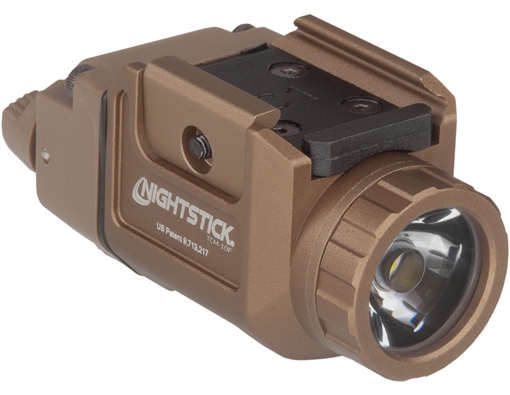 Picture of NIGHTSTICK COMPACT HANDGUN LIGHT 1 CR123 FLAT DARK EARTH TCM-10F TCM10F