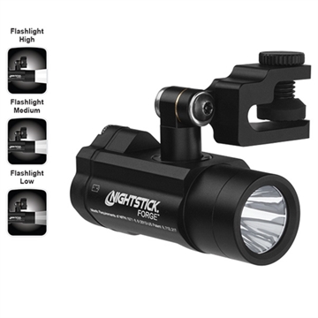 Picture of Nightstick Forge Helmet-Mounted Multi-Functional Flashlight - Black NSP-4640B