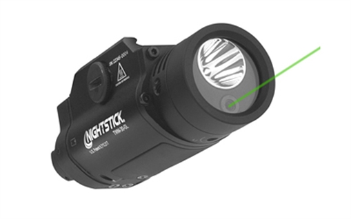 Picture of Nightstick , Tactical Weapon-Mounted Light with Green Laser, 1200 Lumen, 1 Hour Run Time, Matte Finish, Black TWM-30-GL