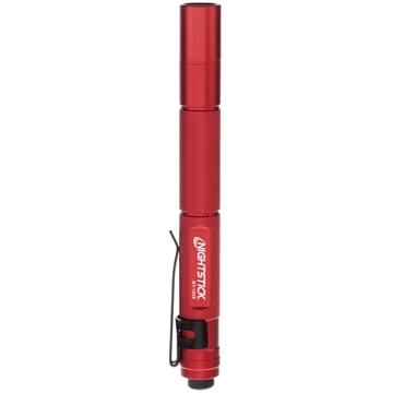 Picture of NIGHTSTICK ALUMINUM MINI-TAC FLASHLIGHT - RED- 2 AAA BATTERIES MT-100R