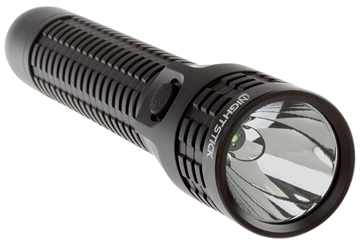 Picture of Nightstick Metal Duty/Personal-Size Rechargeable Flashlight Black Anodized 50/200/850 Lumens White LED NSR9614XL