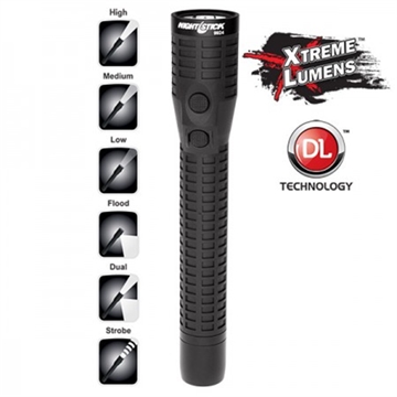 Picture of NIGHTSTICK XTREME LUMENS POLYMER MULTI-FUNCTION RECHARGEABLE DUTY/PERSONAL-SIZE LED DUAL LIGHT BLACK NSR-9924XL