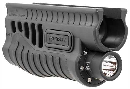 Picture of Nightstick Shotgun Forend Light Black 1200 Lumens White LED Green Laser Remington 870/TAC-14 SFL13GL