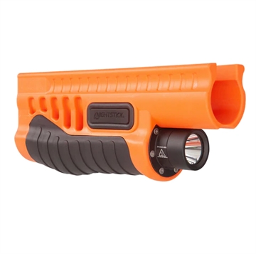 Picture of NIGHTSTICK POLYMER FOREND LIGHT 12GA MOSSBERG 500/590/590A1/SHOWCKWAVE LESS LETHAL ORANGE SFL-12WL