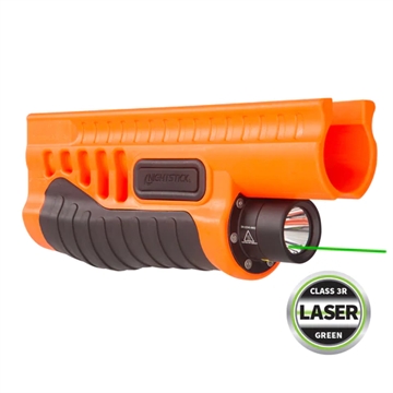 Picture of Nightstick Shotgun Forend Light w/ Laser for Mossberg 500/590/Shockwave - Orange SFL-12GL