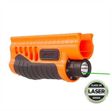 Picture of Nightstick Shotgun Forend Light w/ Laser for Remington 870/TAC-14 - Orange SFL-14GL