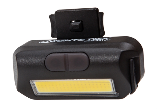 Picture of Nightstick Multi Flood USB Accessory Light, Molle Clip, 250 Lumen, 7 Hour Run Time, Matte Finish, Black USB-4510M