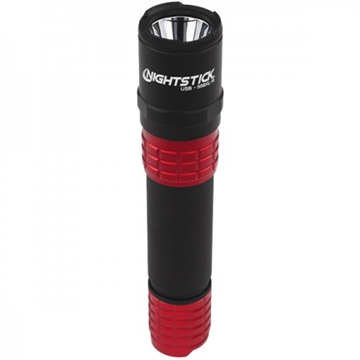 Picture of NIGHTSTICK USB TACTICAL FLASHLIGHT W/ HOLSTER LI-ION RED USB-558XL-R