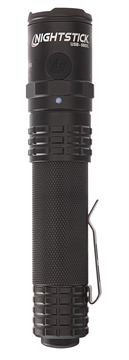 Picture of Nightstick USB Dual-Light Tactical Flashlight Black Anodized 125/350/450/850/1,100 Lumens White LED USB588XL