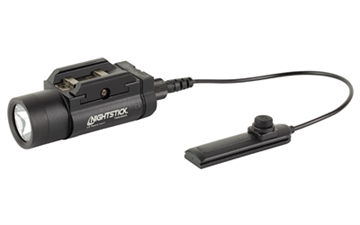 Picture of Nightstick , Tactical Weapon Mounted Light, 850 Lumens, 1.75 Hour Runtime, IP-X7 Waterproof, Matte Finish, Black, Includes Remote Pressure Switch TWM-854XL