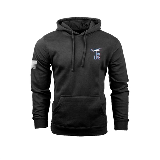 Picture of Nine Line Belt Fed Hooded Sweatshirt Black XL BELTFED-DT6100-BLACK-XL