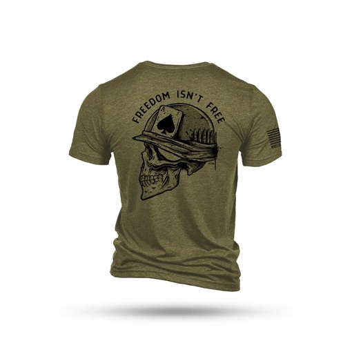 Picture of Nine Line Freedom Isn't Free T-Shirt Olive 2XL FINFREE-TS-OLIVE-2XL