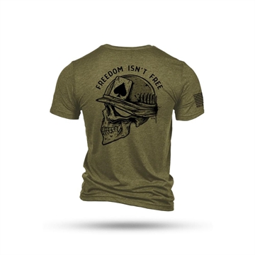 Picture of Nine Line Freedom Isn't Free T-Shirt Olive 2XL FINFREE-TS-OLIVE-2XL