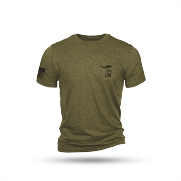 Picture of Nine Line Freedom Isn't Free T-Shirt Olive L FINFREE-TS-OLIVE-L