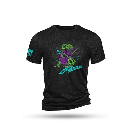 Picture of Nine Line Small Arms Expert Short Sleeve Shirt Charcoal Black XL SAEXPERT-TSTRI-CHARCOALBLACKTRIBLEND-XL -