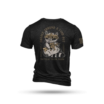 Picture of Nine Line Tactical Trash Panda T-Shirt Black XL TTPANDA-TS-BLACK-XL