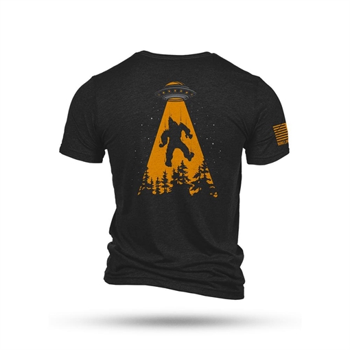 Picture of Nine Line UFO Squatch Triblend T-Shirt Black L UFOSQUATCH-TSTRI-BLACK-L