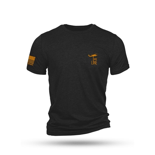 Picture of Nine Line UFO Squatch Triblend T-Shirt Black M UFOSQUATCH-TSTRI-BLACK-M