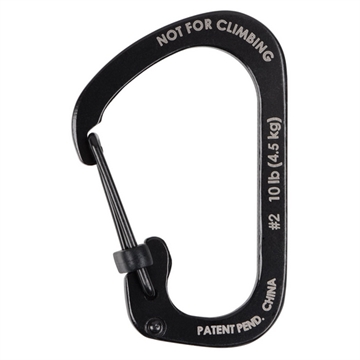 Picture of Nite-Ize Carabiner Slidelock Steel #2 CSL2-01-R6