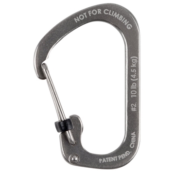 Picture of Nite-Ize Carabiner Slidelock Steel #2 CSL2-11-R6