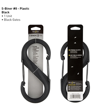 Picture of Nite-Ize Dual Carabiner Plastic SBP8-03-01BG
