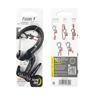 Picture of Nite-Ize Figure 9 Carabiner Rope Tightener C9L-02-01