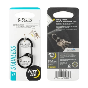 Picture of Nite-Ize G-Series Dual Chamber Carabiner GS2-01-R6