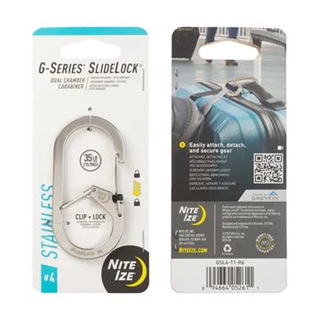 Picture of Nite-Ize G-Series SlideLock - Stainless GSL4-11-R6