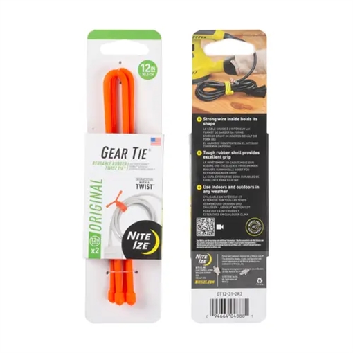 Picture of Nite-Ize Gear Tie Reusable Rubber Twist Tie GT12-31-2R3