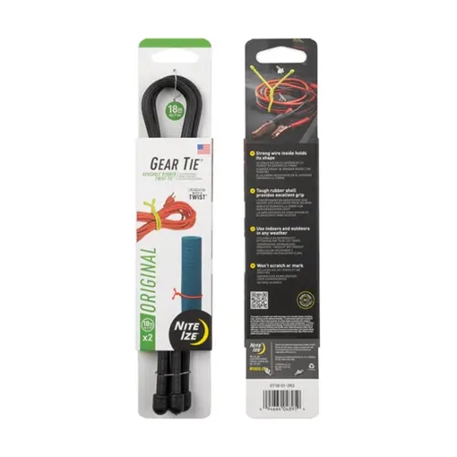 Picture of Nite-Ize Gear Tie Reusable Rubber Twist Tie GT18-01-2R3